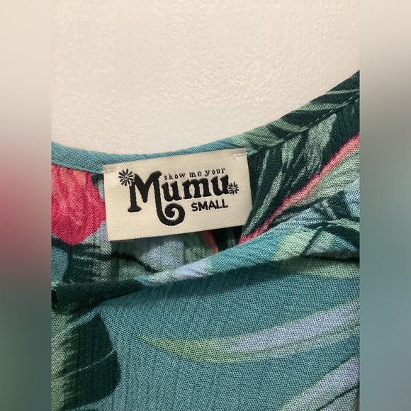 Show Me Your Mumu Kauai Lola Cold Shoulder Top S - Picture 3 of 6